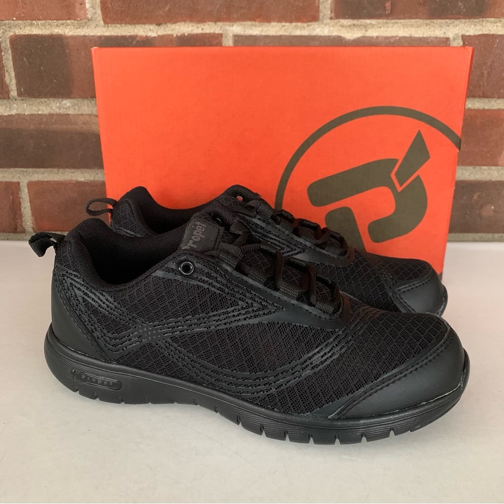 Propet Travellite Black Lace Up Sneakers Women’s US 6.5 M NEW